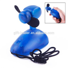 3AAA battery business gift Air cooling table plastic handheld mini fan
